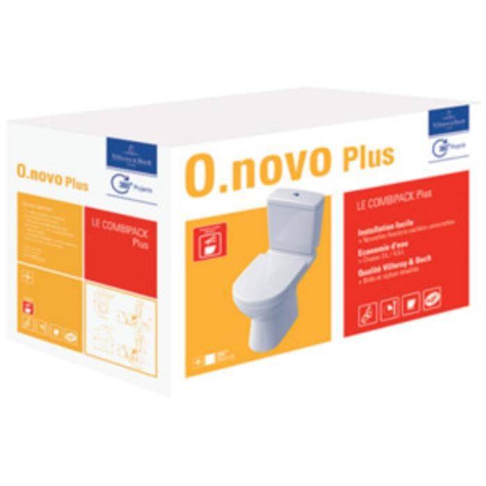 VILLEROY & BOCH O.novo WC-Stand-Up-Kit Plus Vertikalauslass