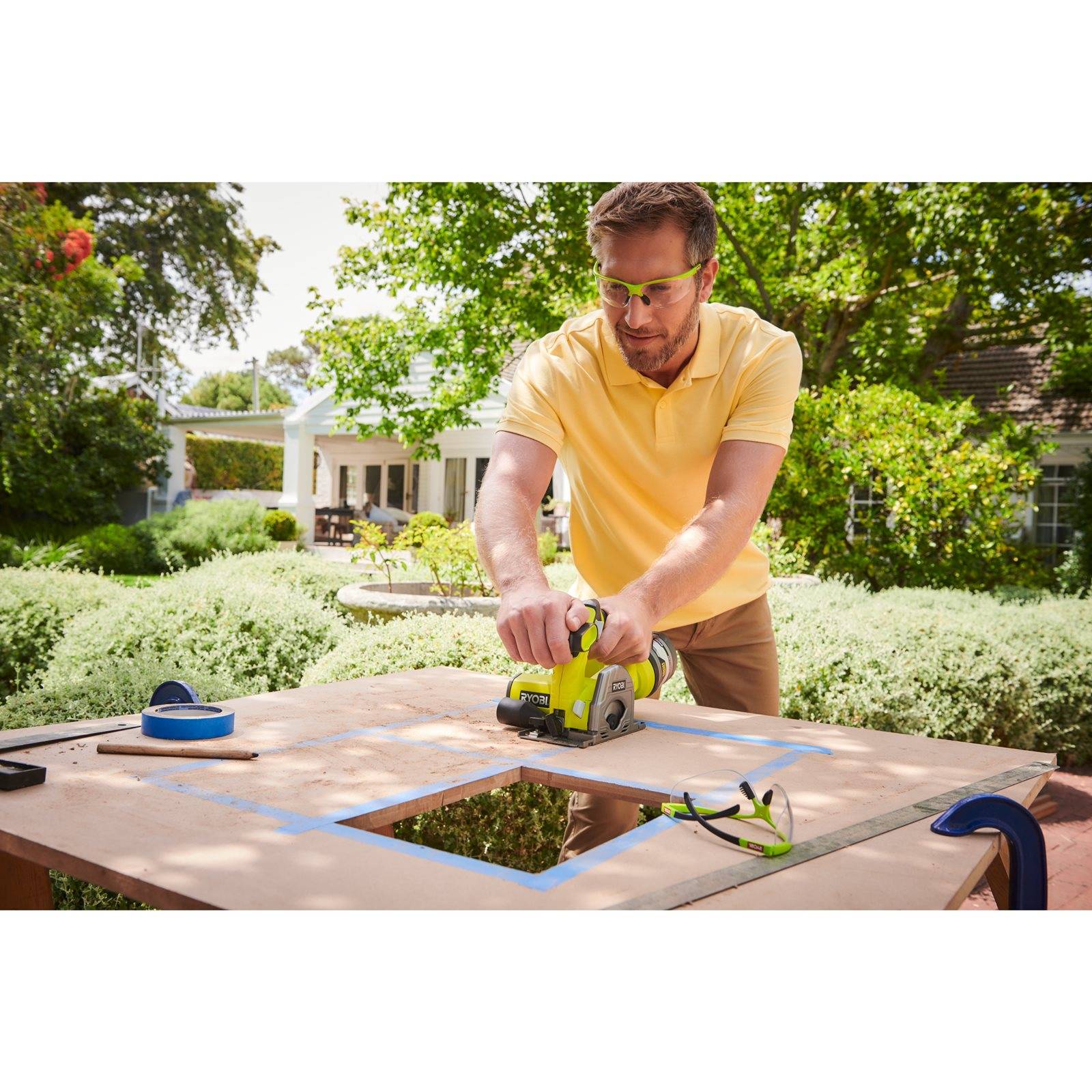 RYOBI Akku-Tauchsäge R18MMS-0 ONE+ 18V