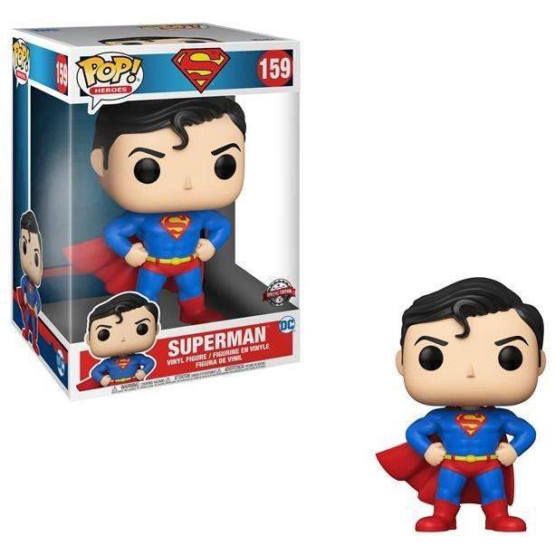 Funko-Pop! Jumbo: DC Comics - Superman w / Chase (MT)