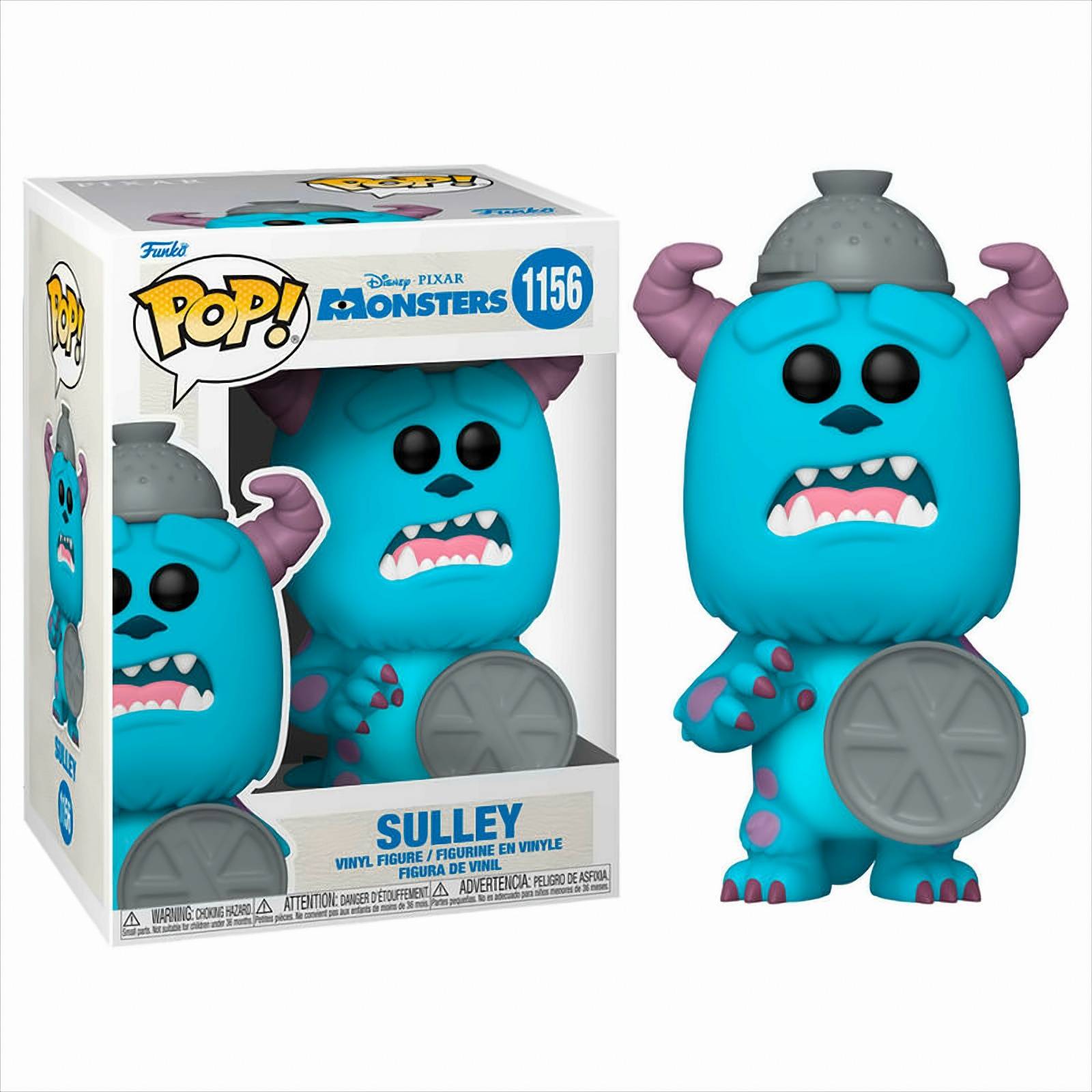 POP - Disney Pixar - Monsters - Sulley with Lid Neu & OVP