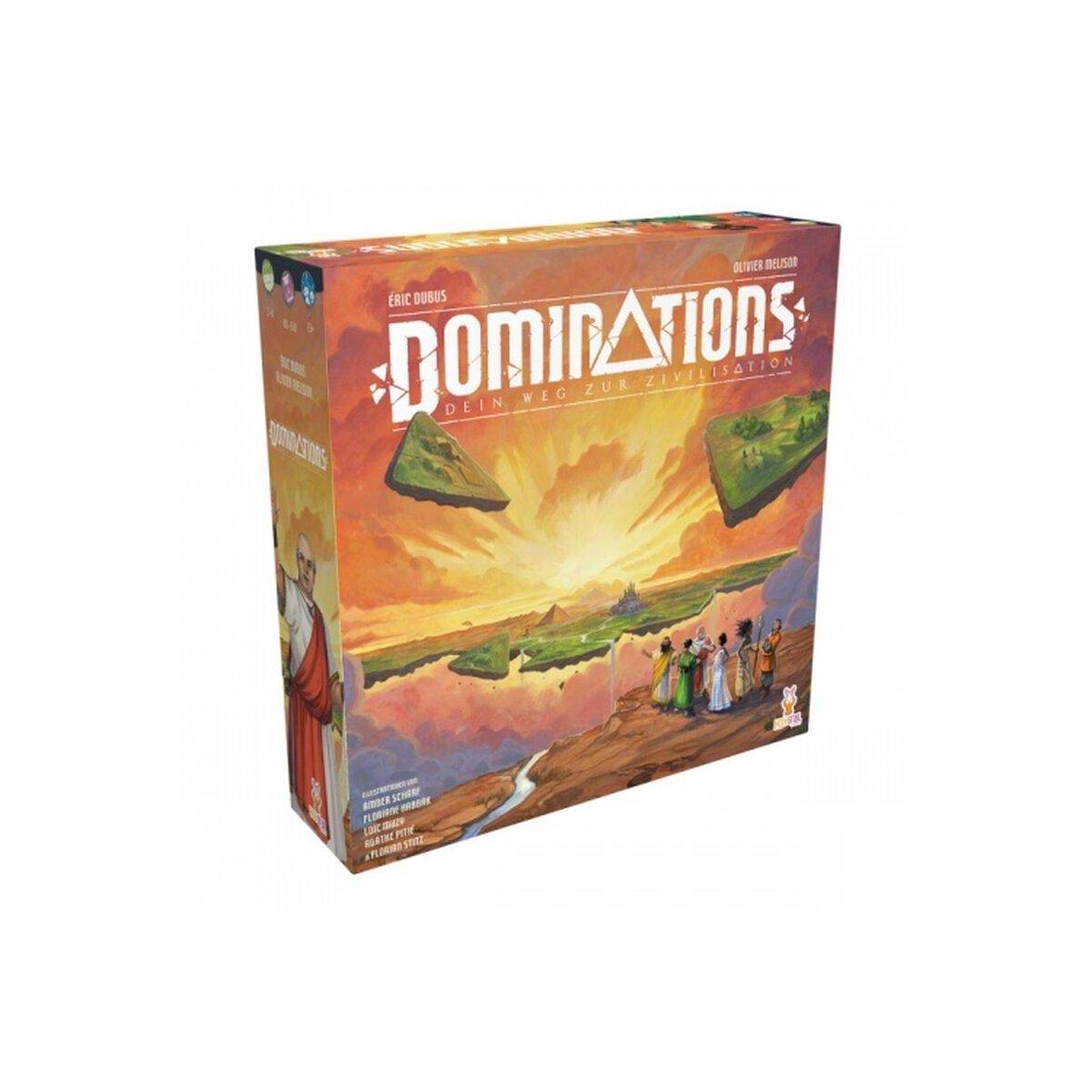 HGGD0002 - Dominations, Brettspiel für 2-4 Spieler ab 13 Jahren (DE-Ausgabe)