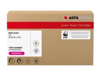 AgfaPhoto - Magenta - kompatibel - wiederaufbereitet - Tonerpatrone (Alternative zu: HP 415A)