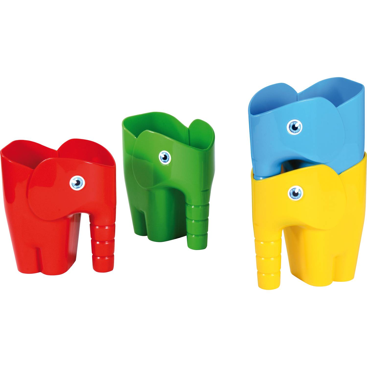 EDUPLAY 160262 Elefantenschaufel, mehrfarbig (4er Pack)