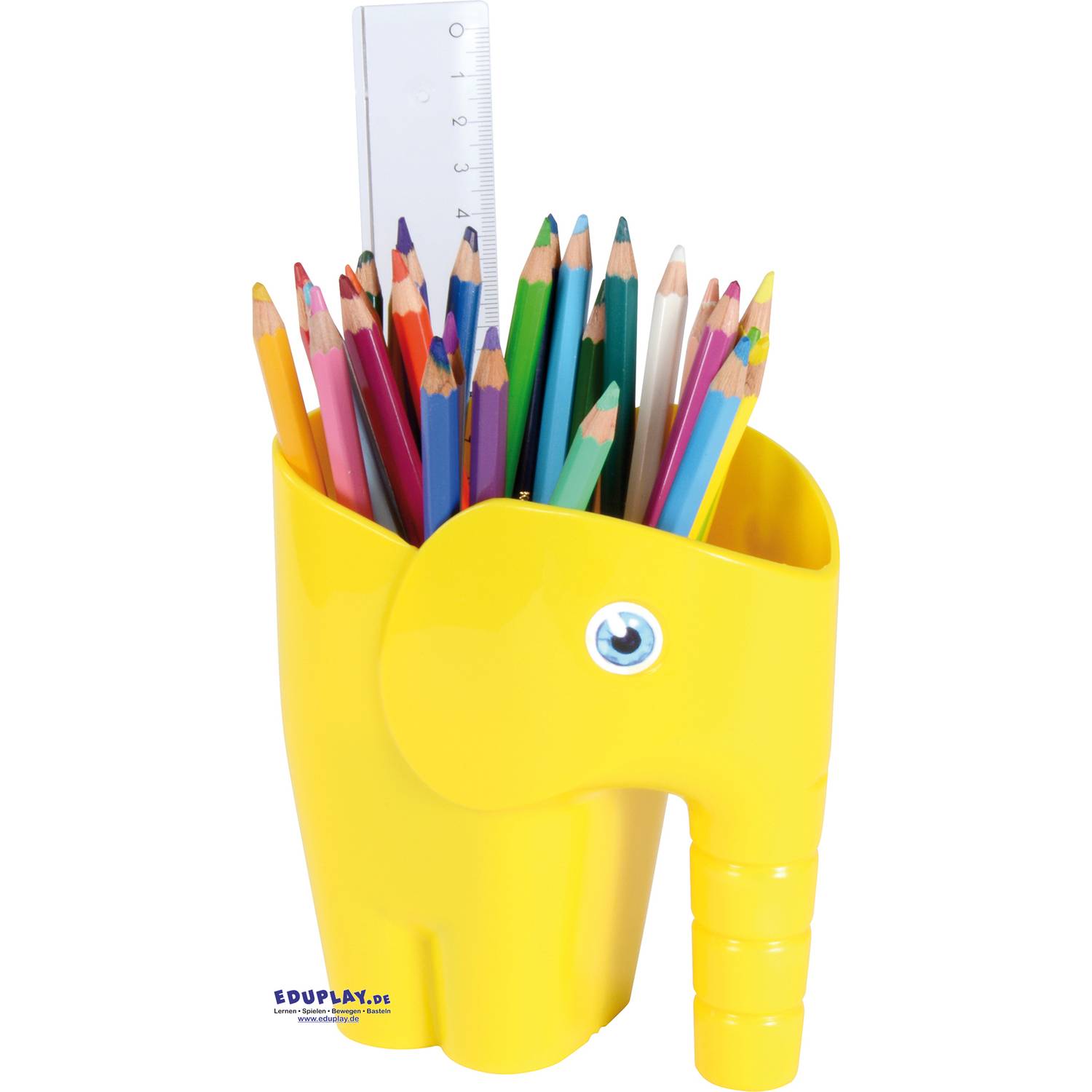 EDUPLAY 160262 Elefantenschaufel, mehrfarbig (4er Pack)