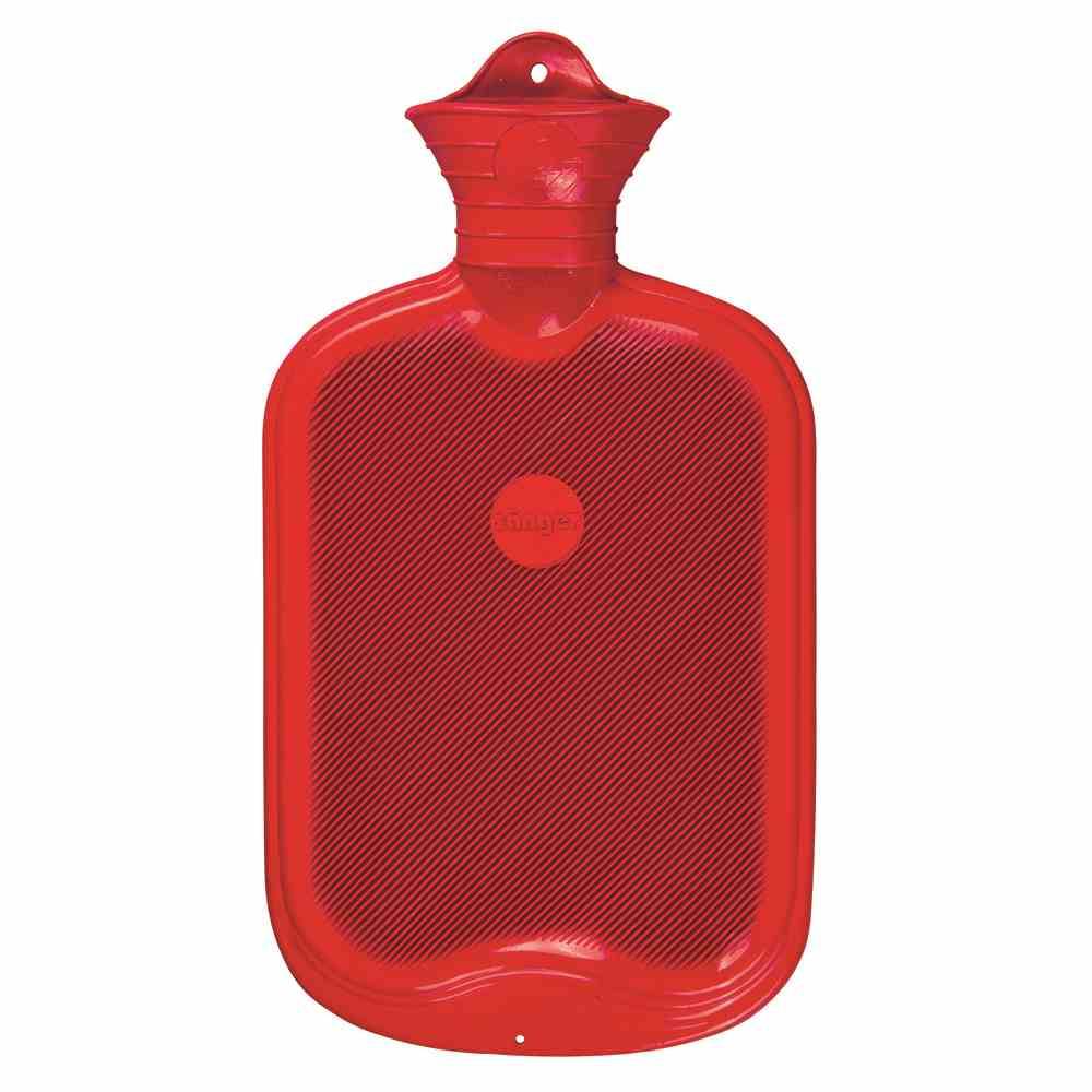 Sänger 136-24 Gummiwärmflasche Doppella. 2L, rot