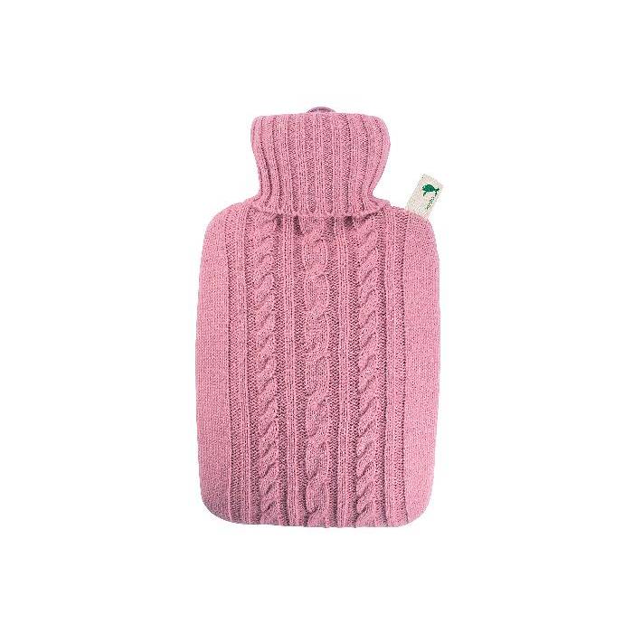 HUGO FROSCH 562 Wärmflasche Strick pastell-ros, pastellrosa