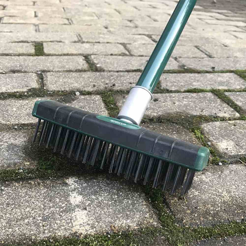 Siena Garden G95078 Ersatz Scheuerbürste für 3in1 Fugenbür. D37120, schwarz/grün