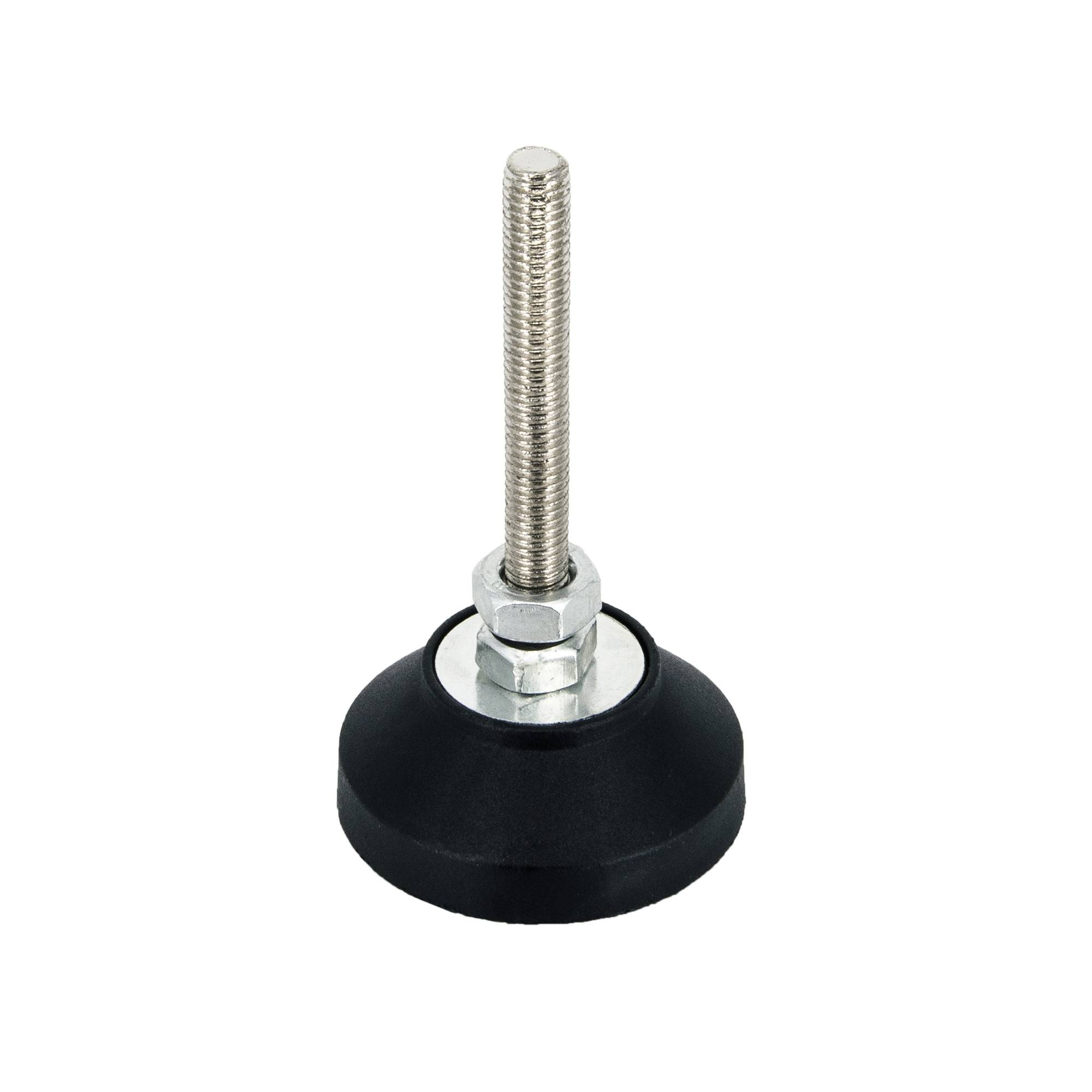 SCHMIDT systemprofile 4x Stellfuß M8 Fuß höhenverstellbar Maschinenfuß Standfuß Nivellierfuß Sockelfuß Aluprofil-Zubehör