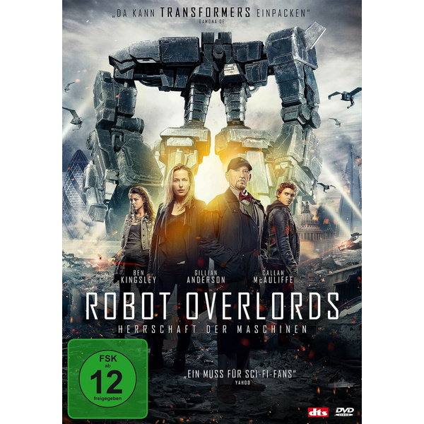 Robot Overlords - Herrschaft der Maschinen DVD Neu & OVP