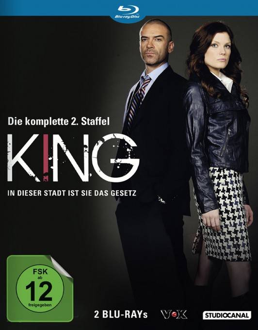 King - Die komplette 2. Staffel (2 Discs) Blu-Ray Neu & OVP