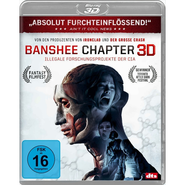 Banshee Chapter - Illegale Experimente der CIA (3D Blu-ray) Neu & OVP
