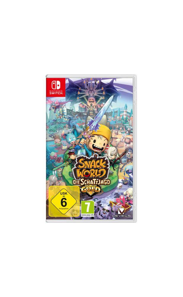 Snack World Gold Switch Die Schatzjagd NSWITCH Neu & OVP