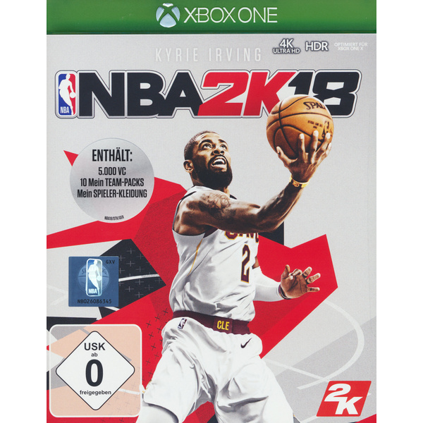 NBA 2K18 XBOX-One Neu & OVP
