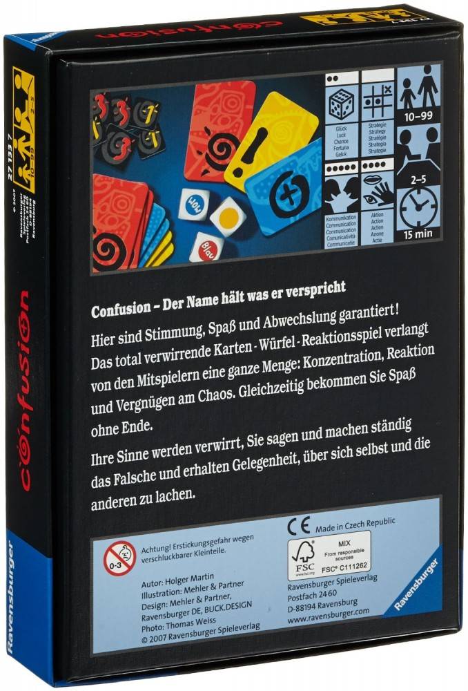 Confusion - Die totale Verwirrung der Sinne Neu & OVP