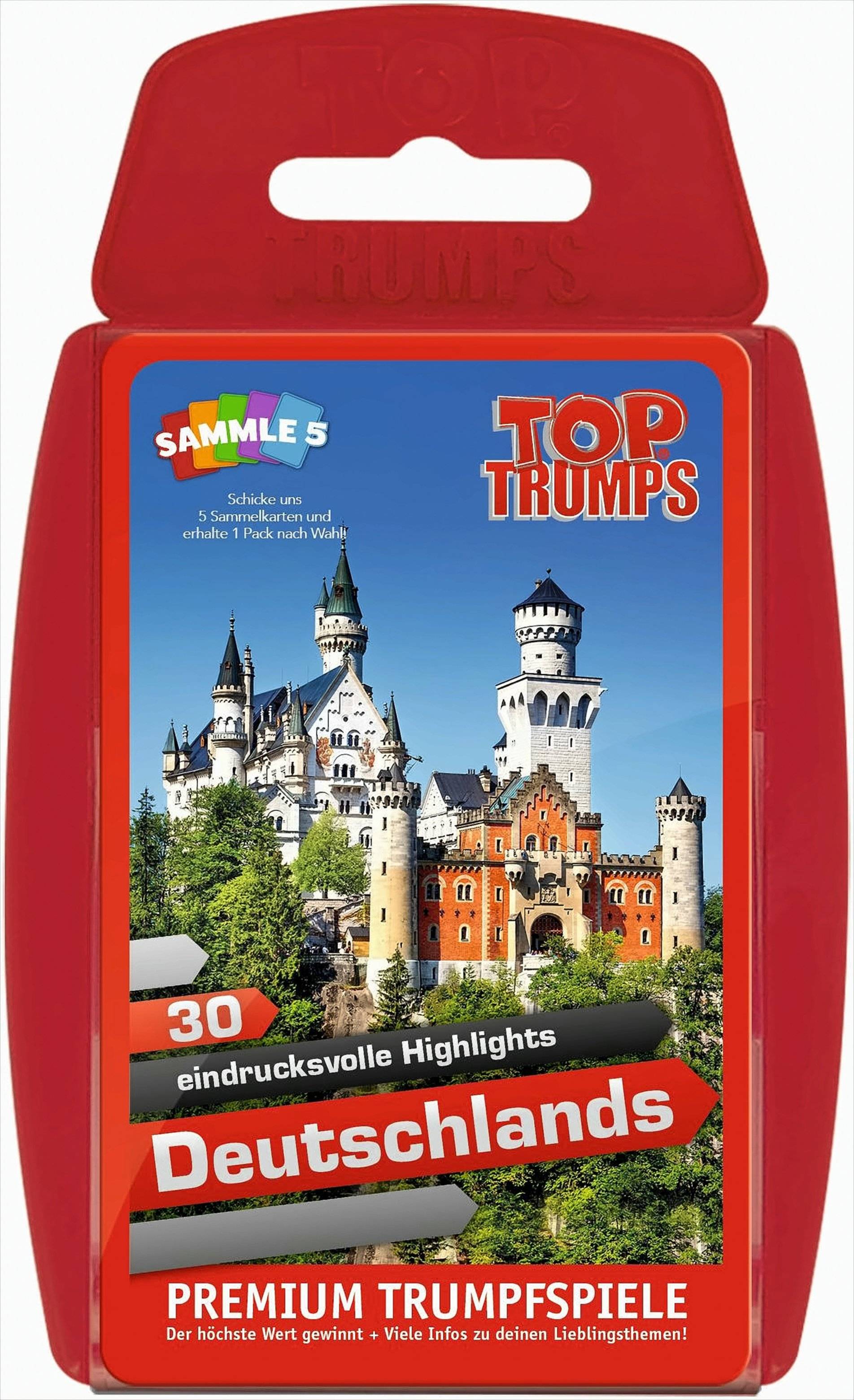 GW9331 Top Trumps 30 eindrucksvolle Highlight Deutschland Neu & OVP