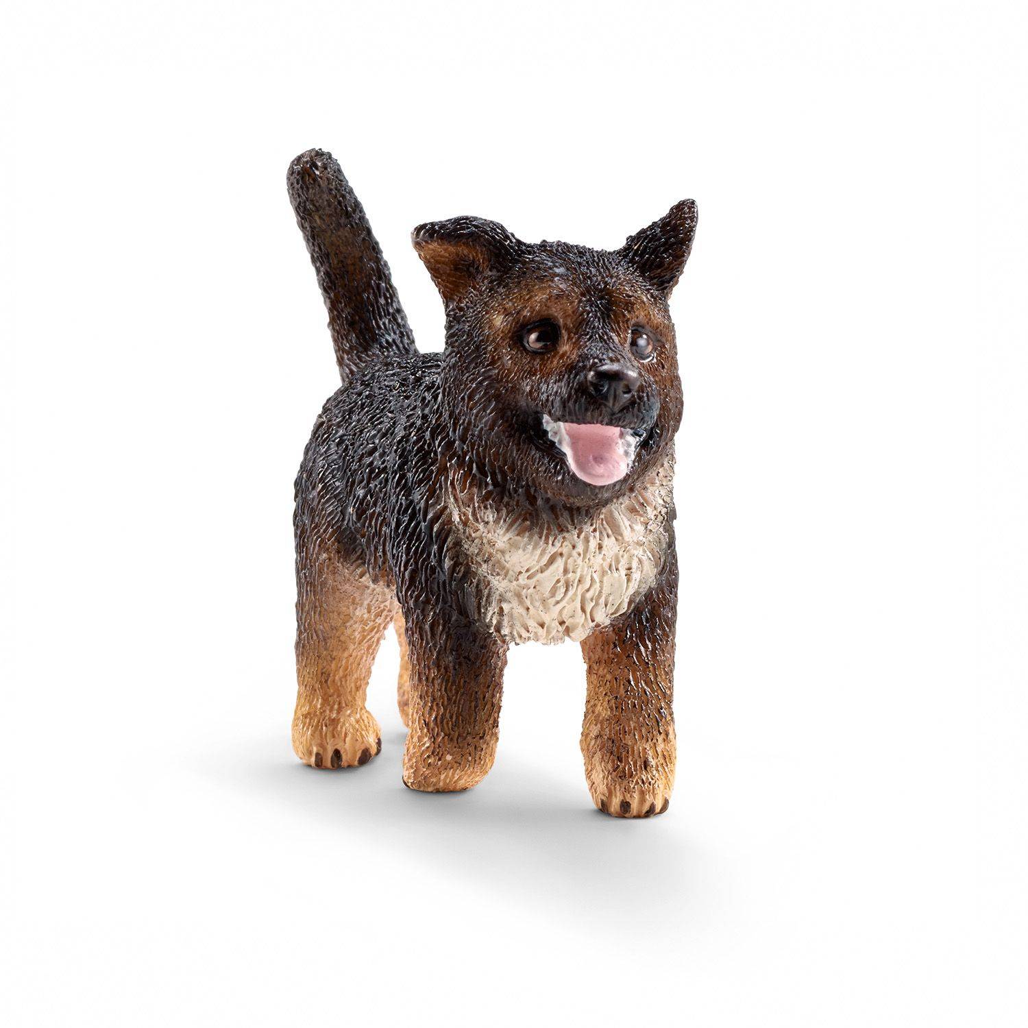 GW29a1 Schleich 16832 - Schäferhund Welpe, Tier Spielfigur Neu & OVP