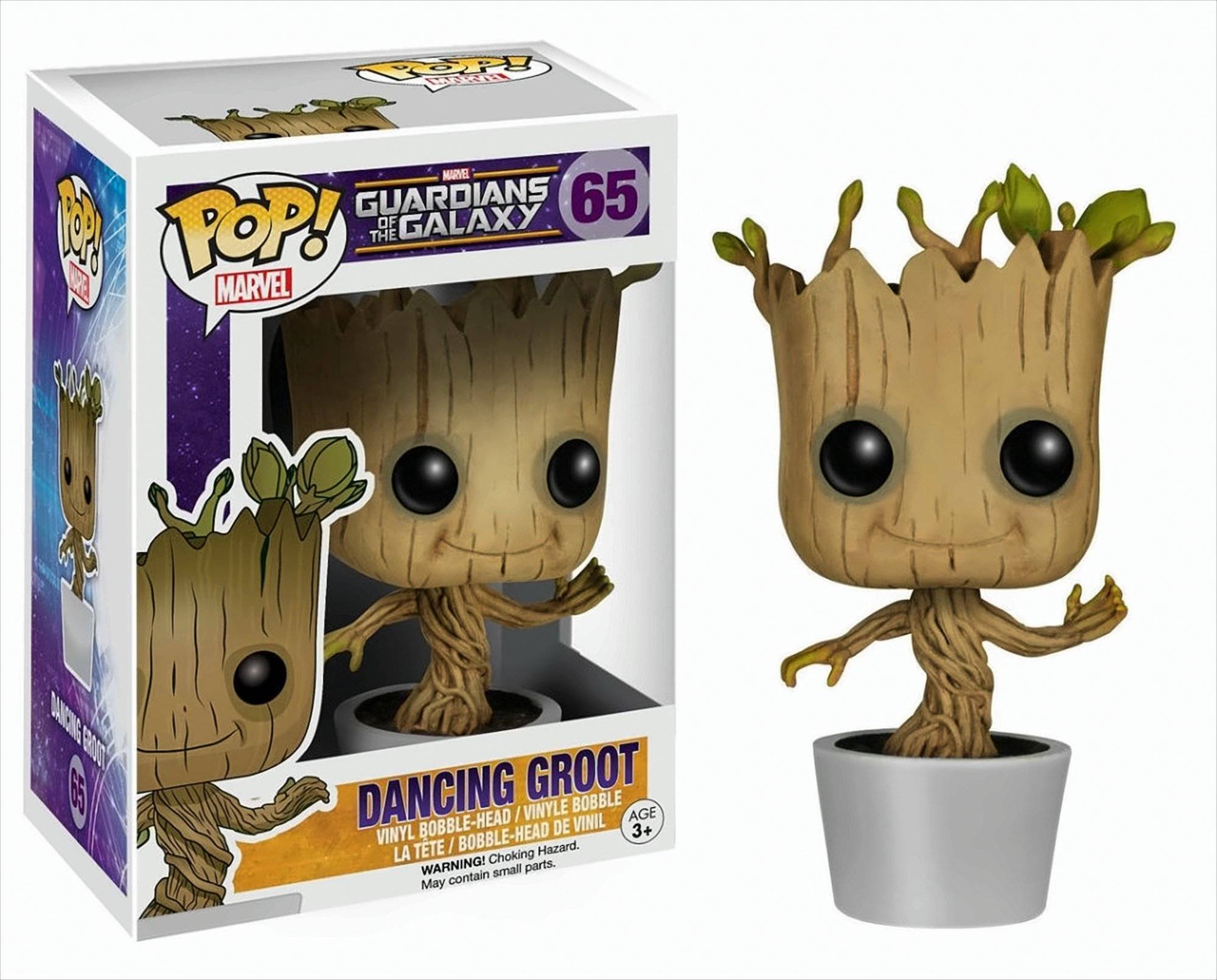 GW448d Funko Pop - Guardians of the Galaxy Dancing Groot Fig. Neu & OVP