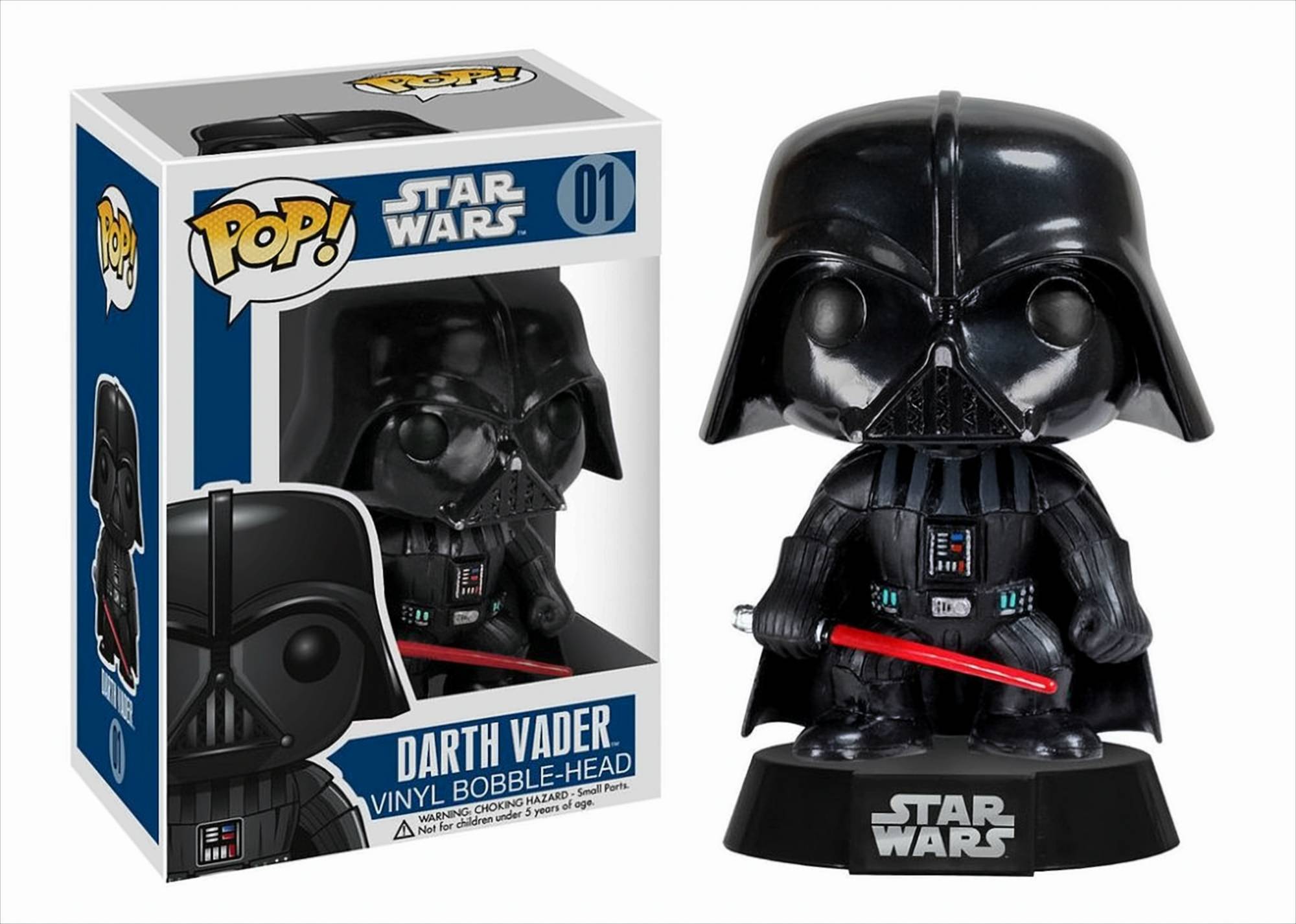 GW079f Funko Pop - Star Wars - Darth Vader Vinyl Bobble-Head Neu & OVP