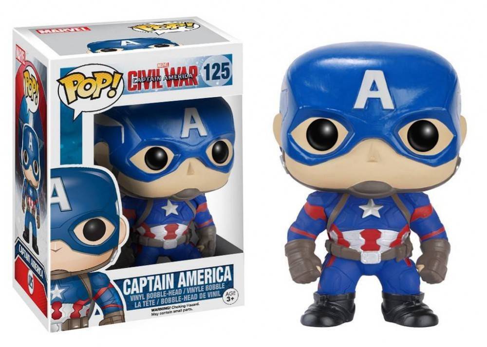 Funko Pop - Civil War Captain America - Captain America Neu & OVP