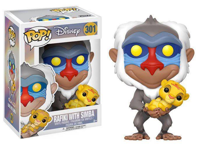 Funko Pop - Disney - König der Löwen: Rafiki und Simba Neu & OVP