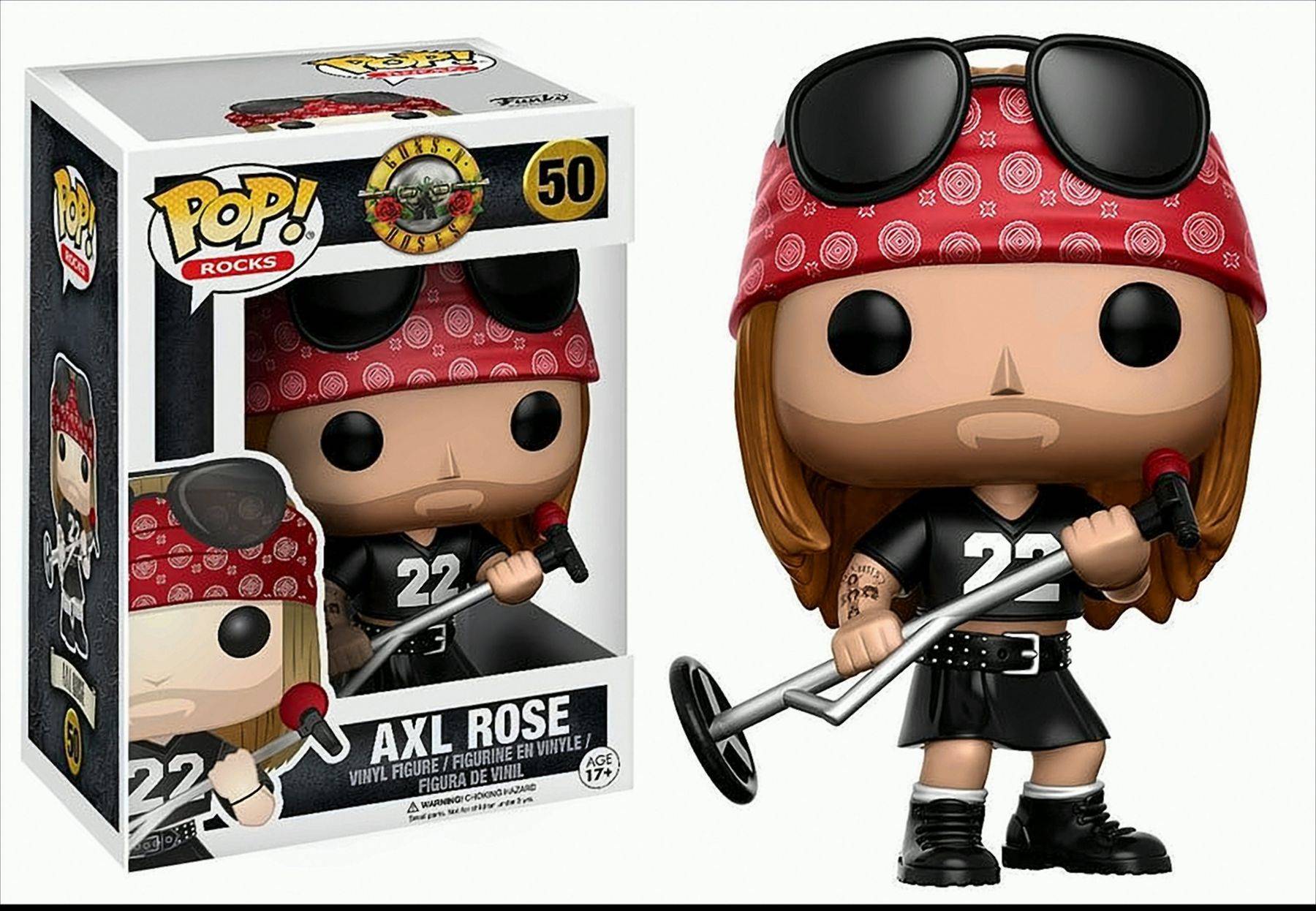 GW8750 Funko Pop - Guns n' Roses - Axl Rose Neu & OVP