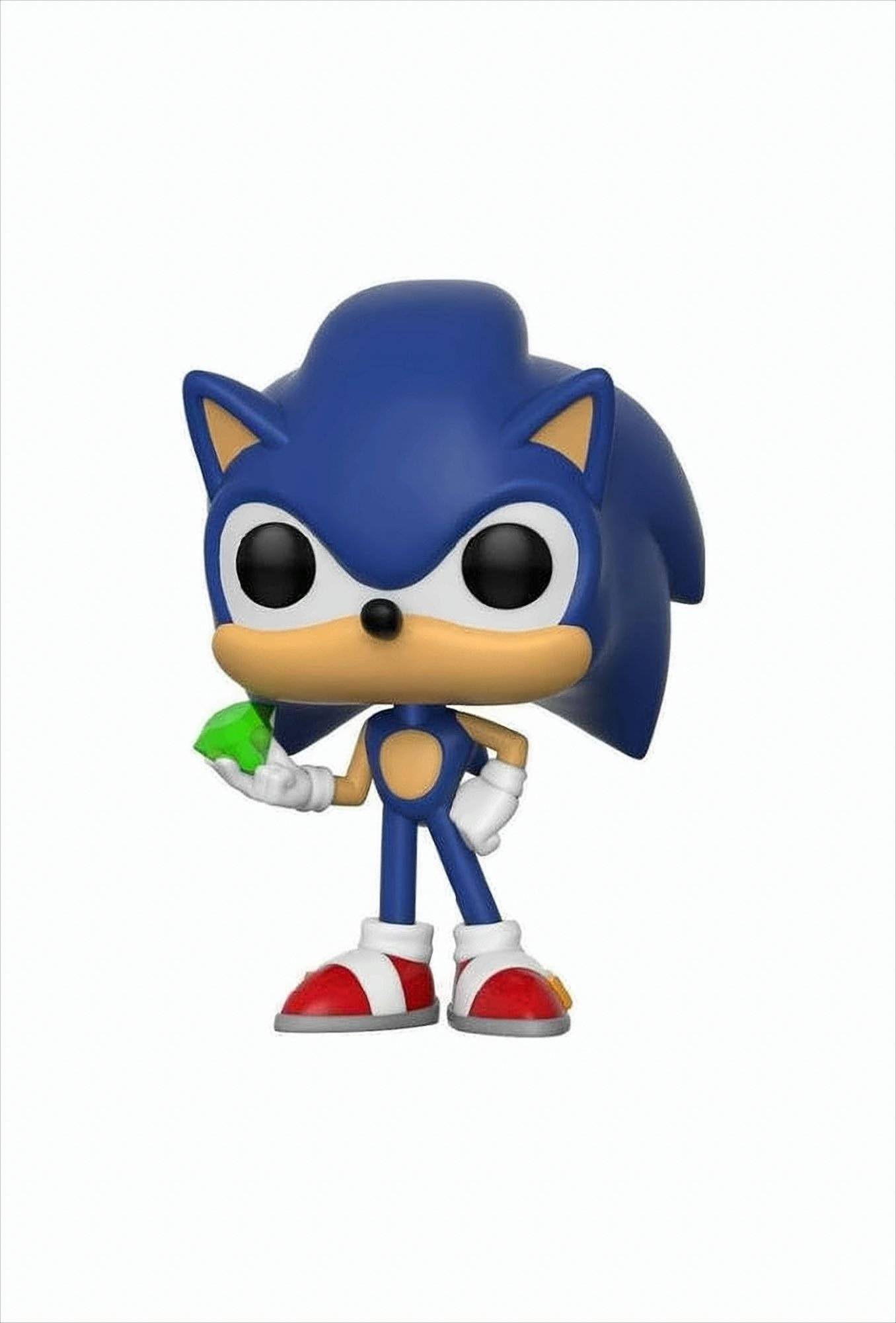 Funko Pop - Sonic The Hedgehog - Sonic mit Smaragd 9cm Neu & OVP