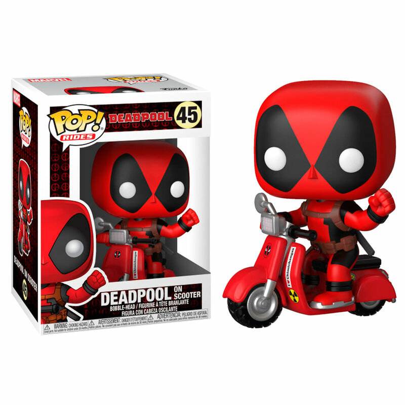 POP-Figur Marvel Deadpool & Scooter