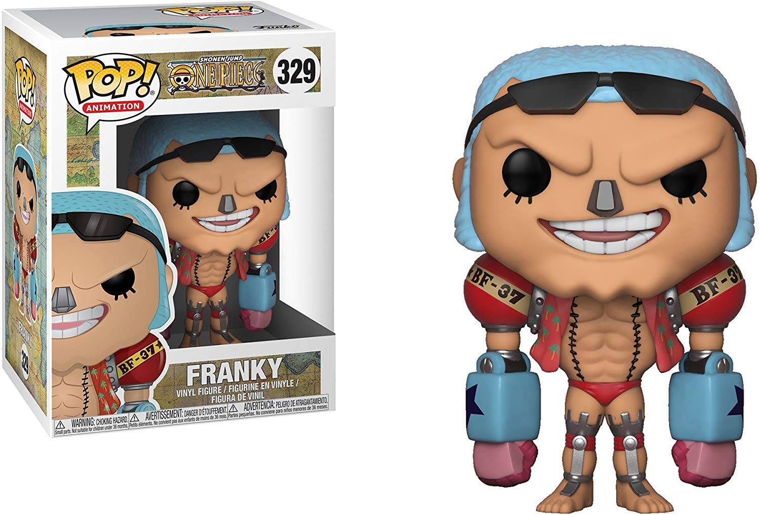 Funko POP Animation One Piece - Franky Neu & OVP