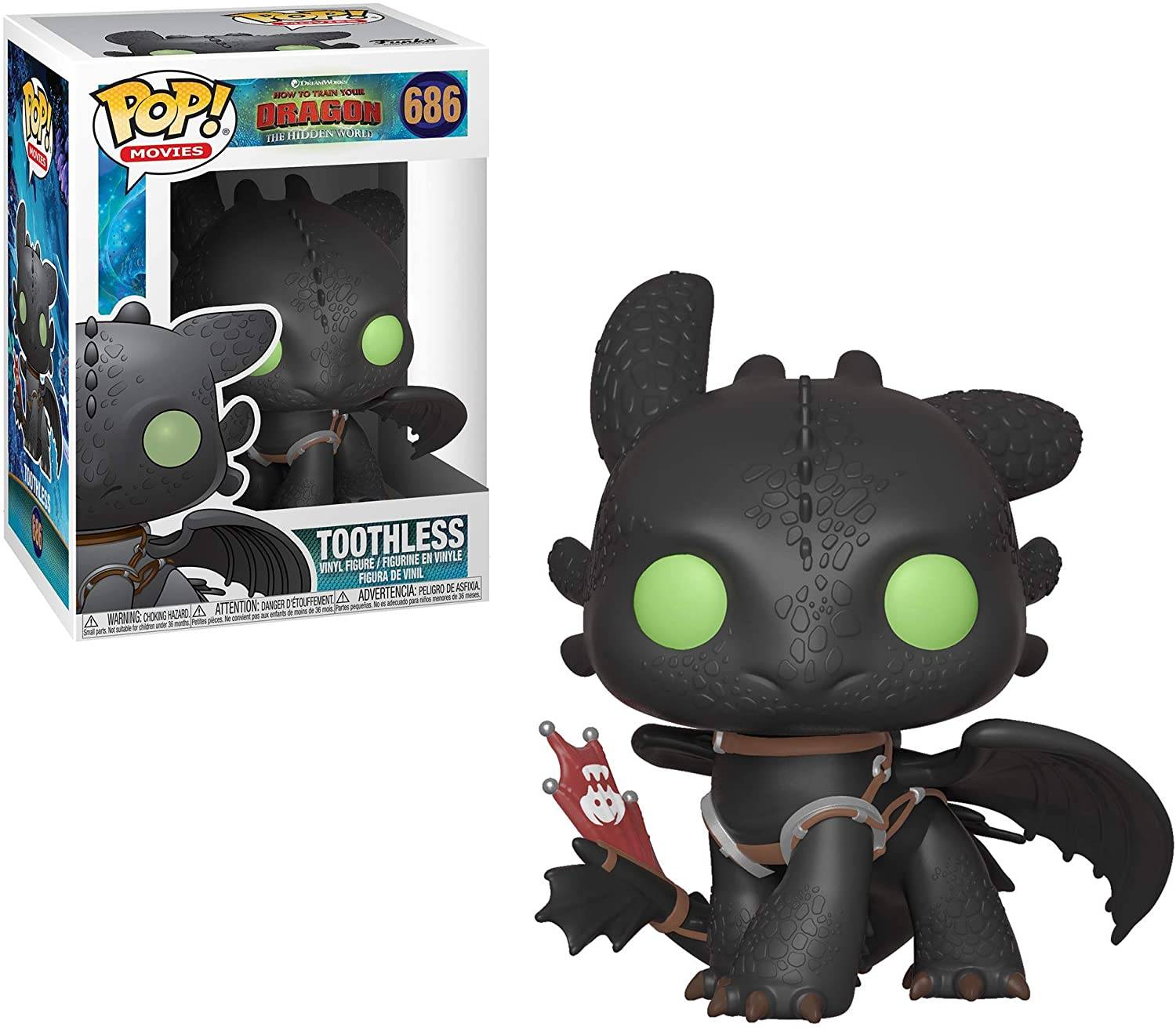 Funko POP Movies - How to Train Your Dragon 3 - Toothless Neu & OVP