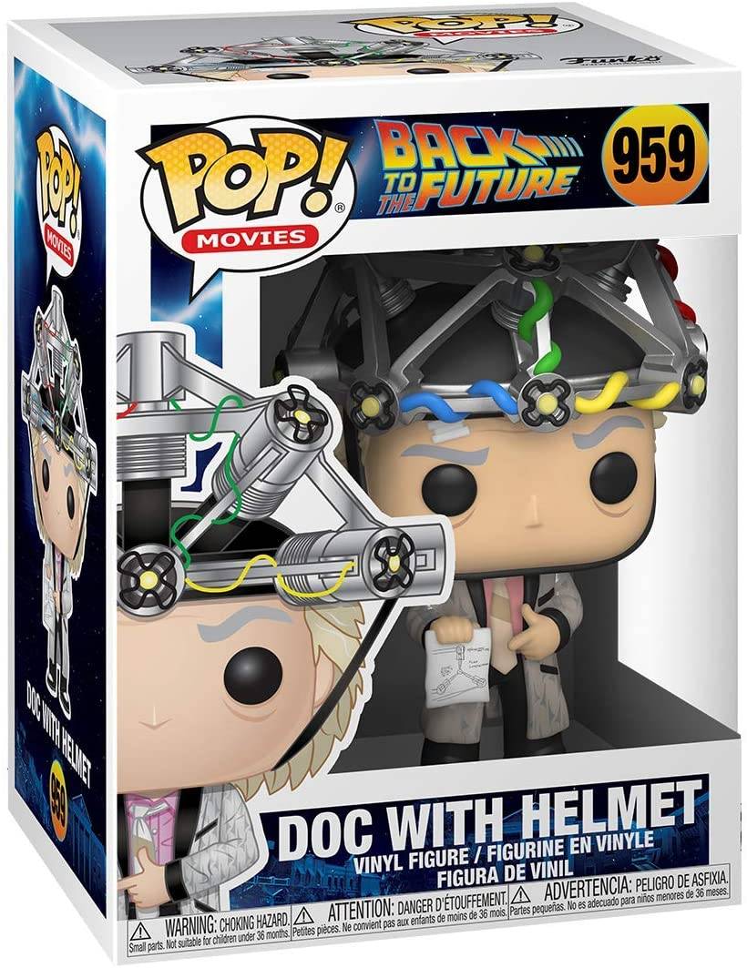 Funko POP Movies - Back to The Future - Doc with Helmet Neu & OVP