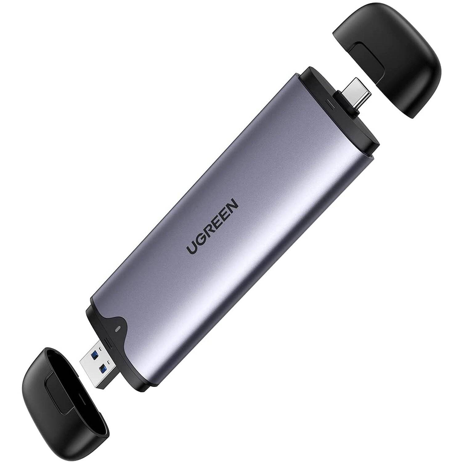 UGREEN M.2 NVMe Gehäuse USB A und USB C 3.1 Gen2 10Gbps M.2 NVMe Gehäuse