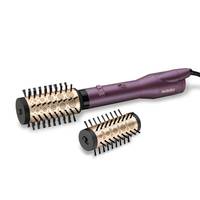BaByliss Big Hair Dual, Heißluftbürste, Warm, Schwarz, Roségold, Violett, China, 2,5 m, 650 W