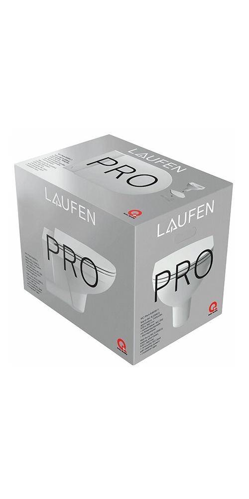 LAUFEN Pack PRO mit Wand-WC H 82096 0 weiß