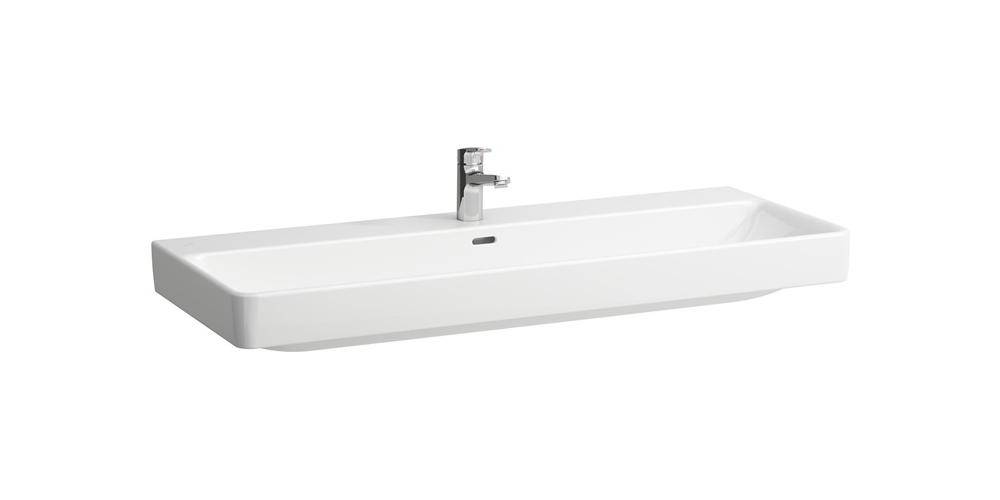 LAUFEN Waschtisch PRO S 1200x460mm m ÜL j 1 HL re und links weiß