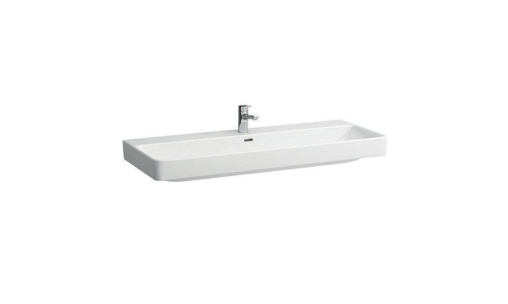 LAUFEN Waschtisch PRO S 1200x460mm m ÜL j 1 HL re und links weiß