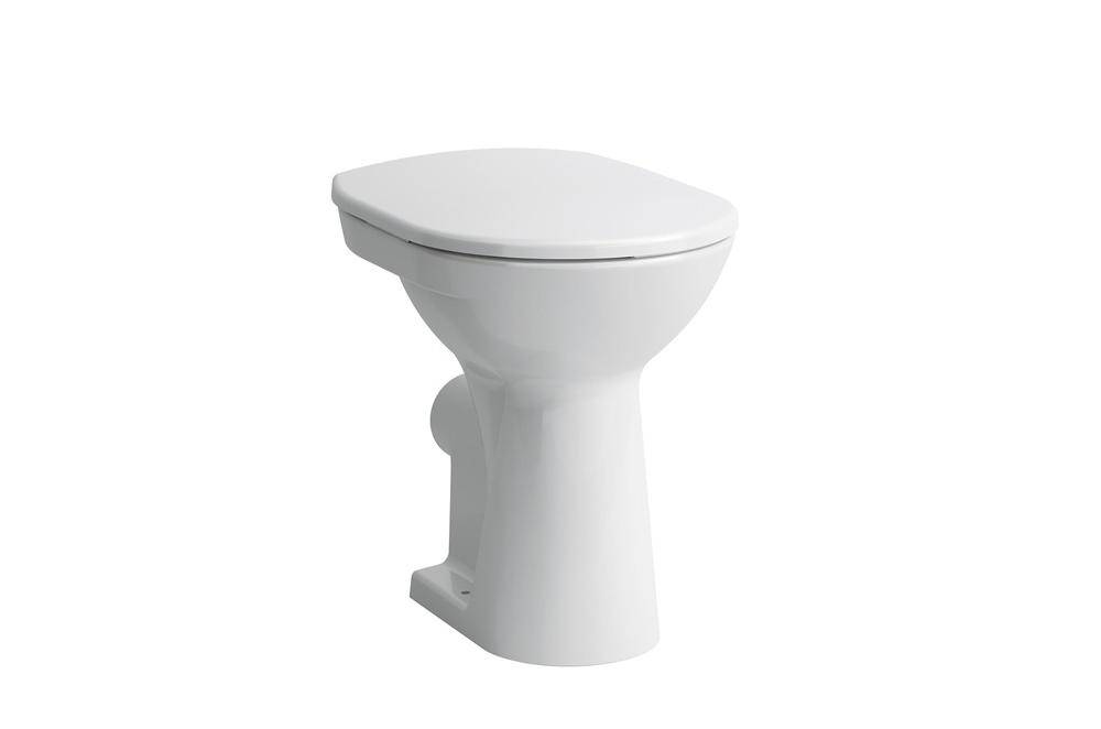 LAUFEN Stand-WC PRO tief 6 l erhöht Abgang waagerecht weiß