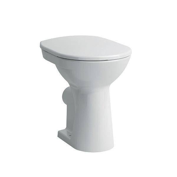 LAUFEN Stand-WC PRO tief 6 l erhöht Abgang waagerecht weiß