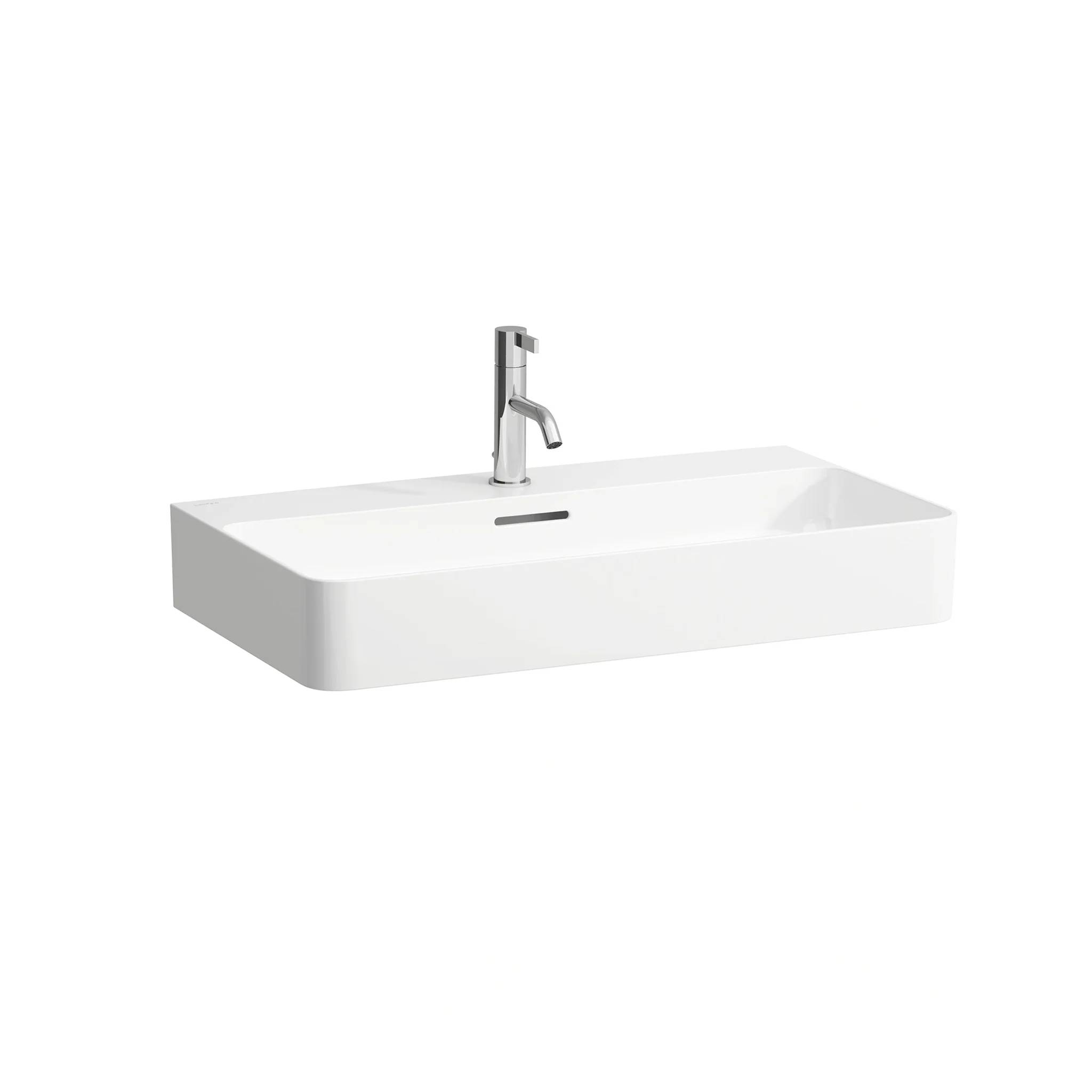 Laufen LF Val Aufsatz-WT, 81628.5, 1 HL, mit Überlauf, US geschlossen, 750x420, weiß, 1 Stk.