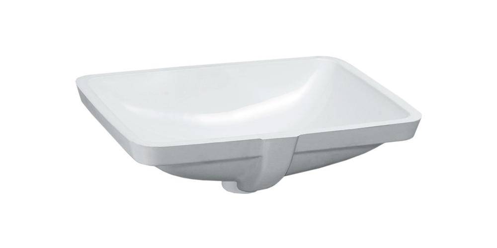 LAUFEN Einbauwaschtisch PRO A 490x360mm m Überlauf ohne Hahnloch weiß