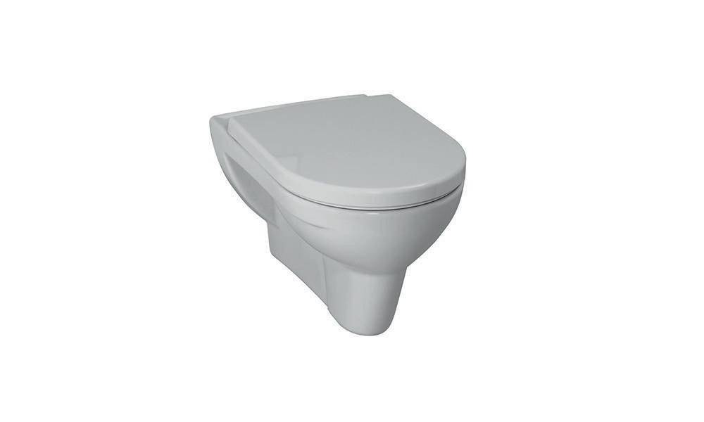 LAUFEN Wand-WC PRO Flachspüler, 6 l weiß LCC