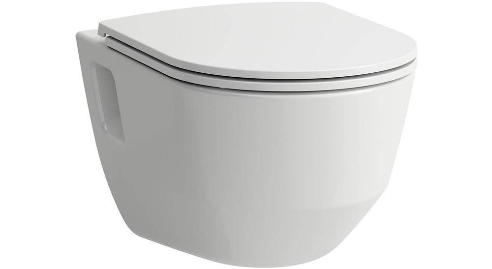 LAUFEN Wand-WC PRO spülrandlos, Tiefspüler weiß
