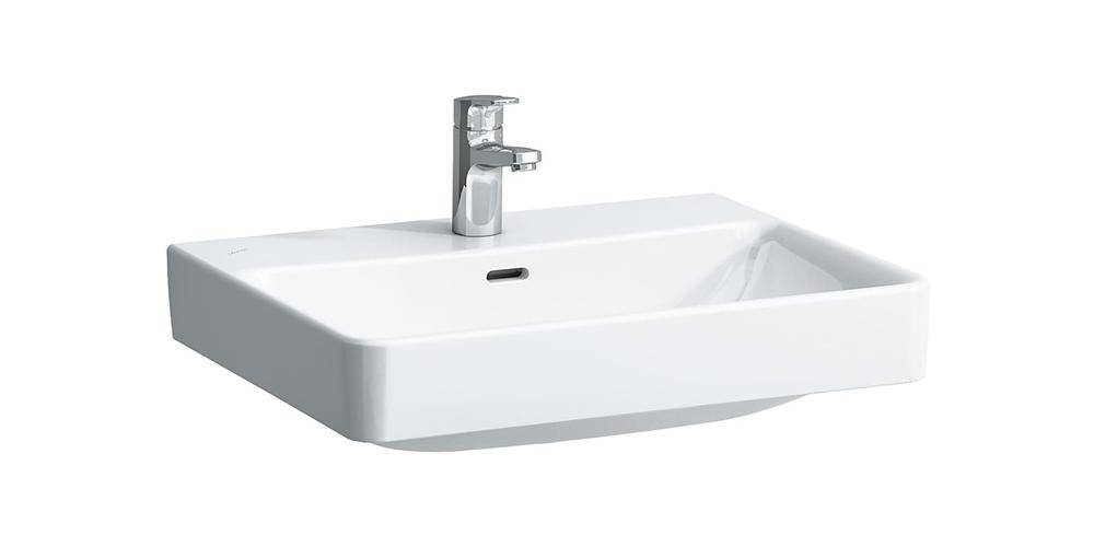 LAUFEN Aufsatzwaschtisch PRO S 600x465mm mit Überlauf, 1 Hahnloch weiß