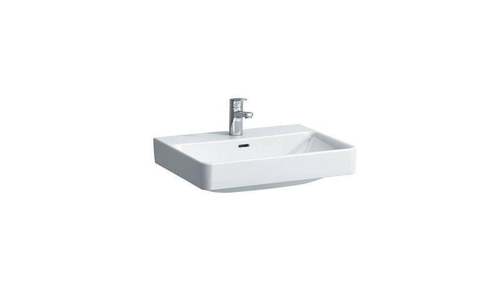 LAUFEN Aufsatzwaschtisch PRO S 600x465mm mit Überlauf, 1 Hahnloch weiß