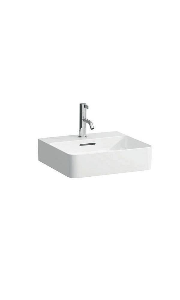 LAUFEN Handwaschbecken VAL 450x420mm m ÜL 1 HL-Ausf. weiß