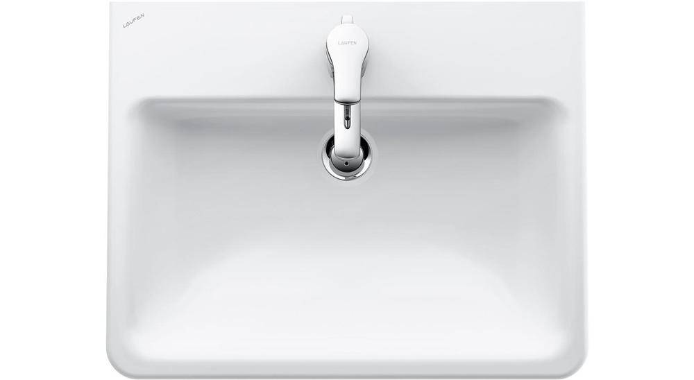 LAUFEN Einbauwaschtisch PRO S 560x440mm m ÜL 1 HL-Ausf. weiß