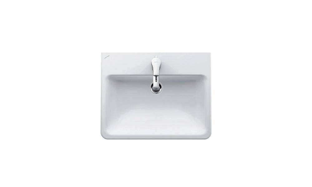 LAUFEN Einbauwaschtisch PRO S 560x440mm m ÜL 1 HL-Ausf. weiß