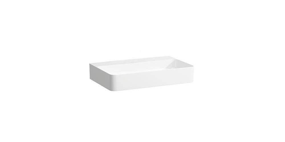 LAUFEN Waschtisch VAL 650x420mm m ÜL 1 HL-Ausf. weiß