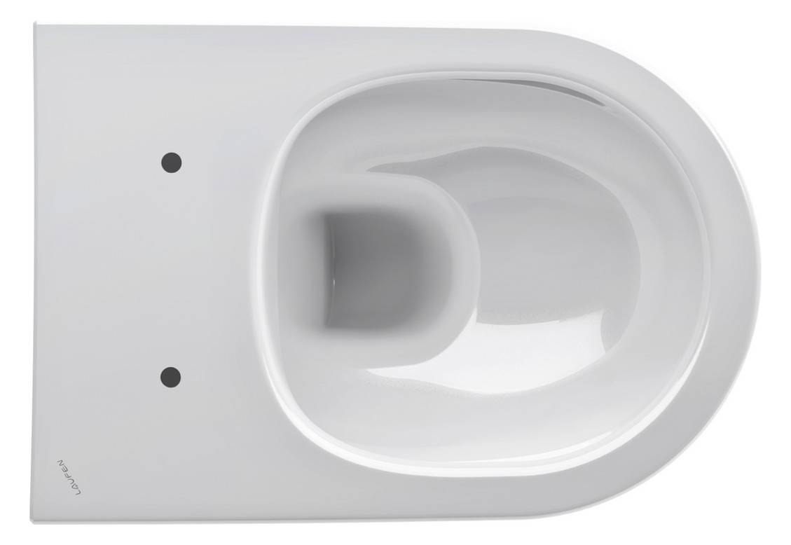LAUFEN Wand-Tiefspül-WC PRO spülrandlos 360x530 mm, verdeckte Befestigung, weiß