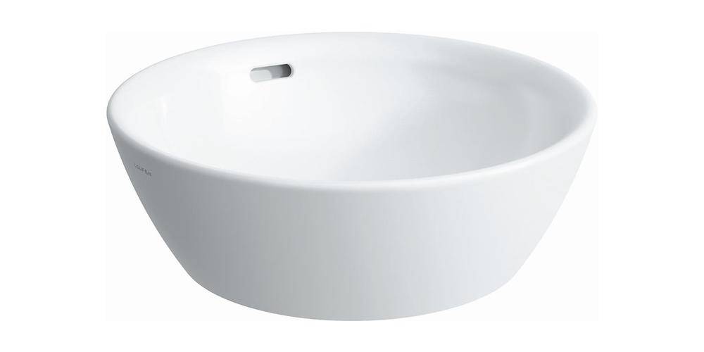 LAUFEN Waschtisch-Schale PRO B 420x420mm m Überlauf ohne Hahnloch weiß