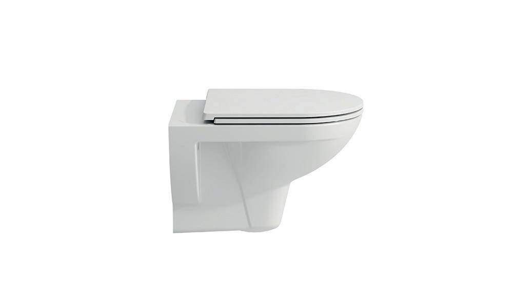 LAUFEN Wand-WC PRO spülrandlos, Tiefspüler, 6 Liter weiß